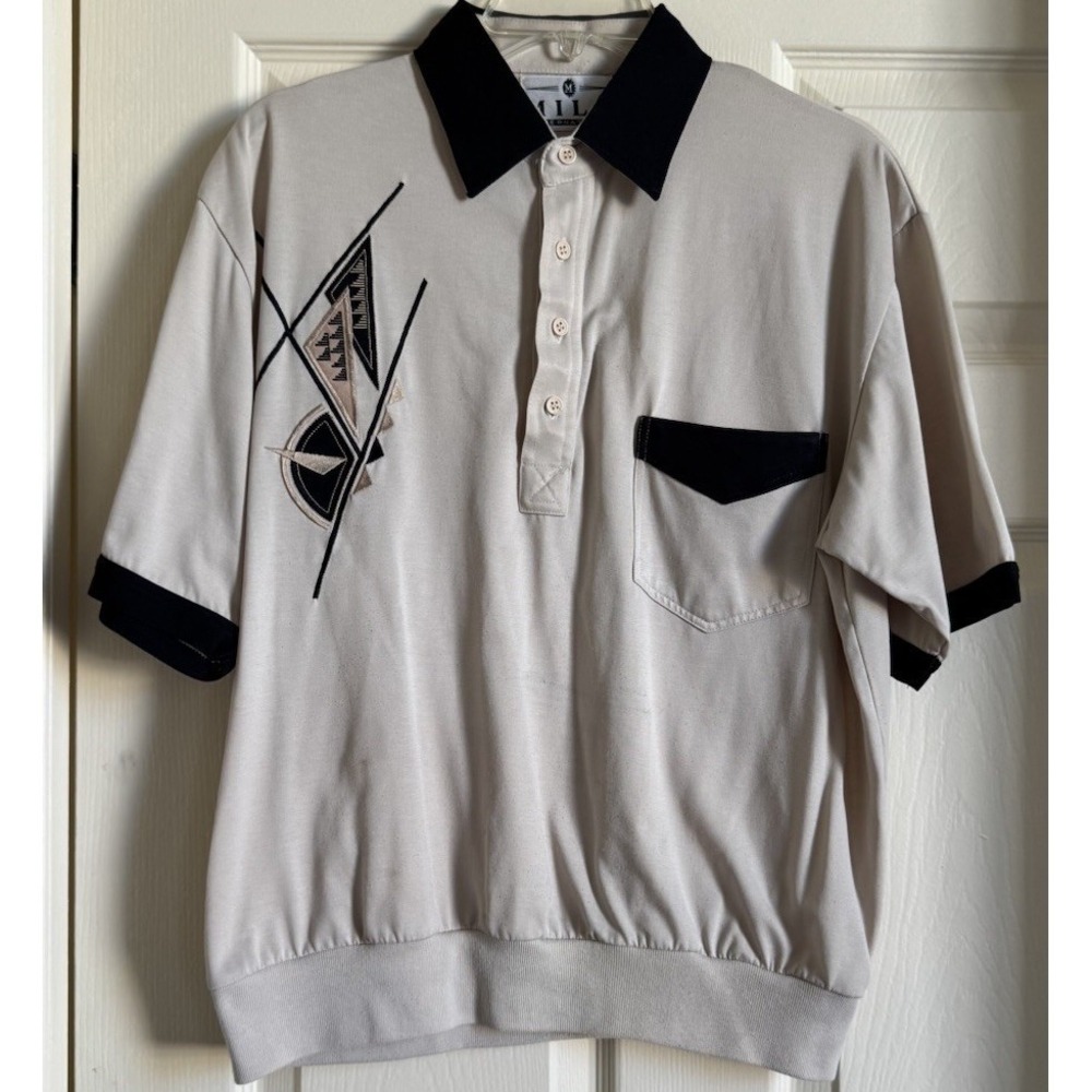 Milo International Men's Vintage Polo Shirt Size Large